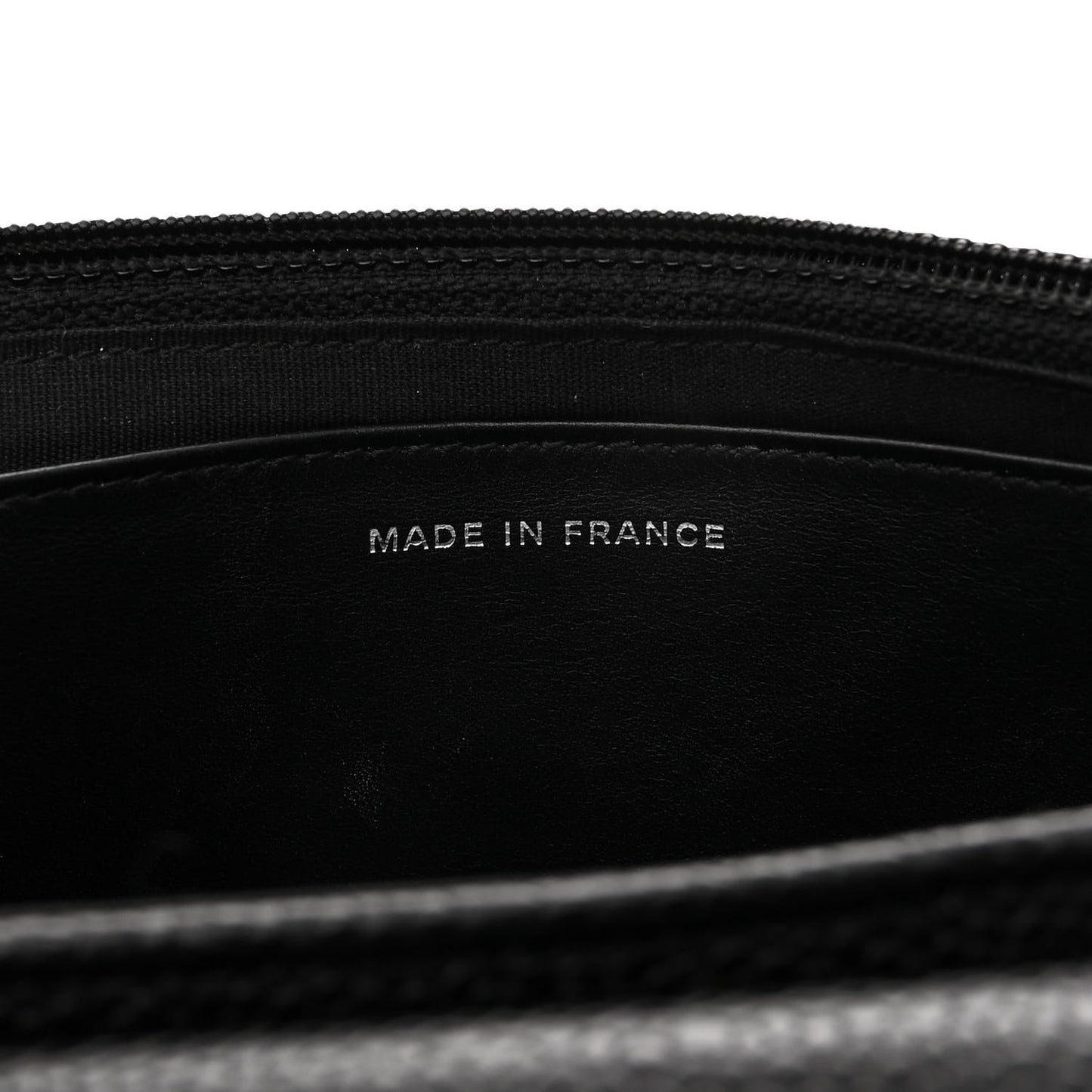 Caviar Half Moon Wallet On Chain WOC Black