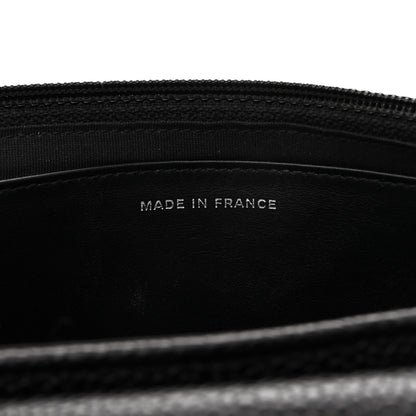 Chanel Caviar Half Moon Wallet On Chain WOC Black 7 of 11