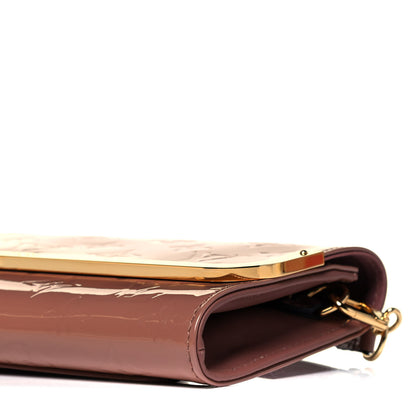 Louis Vuitton Vernis Rossmore MM Rose Velours 8 of 8