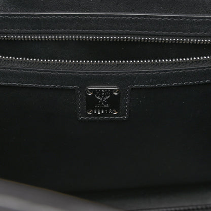 MCM Visetos Large Munchen Tote Grey 7 of 10