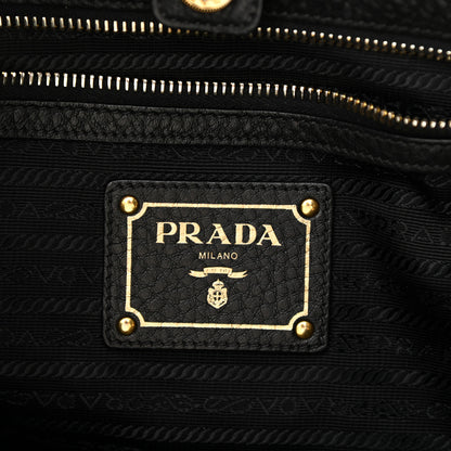 Prada Vitello Daino Hobo Black 5 of 10
