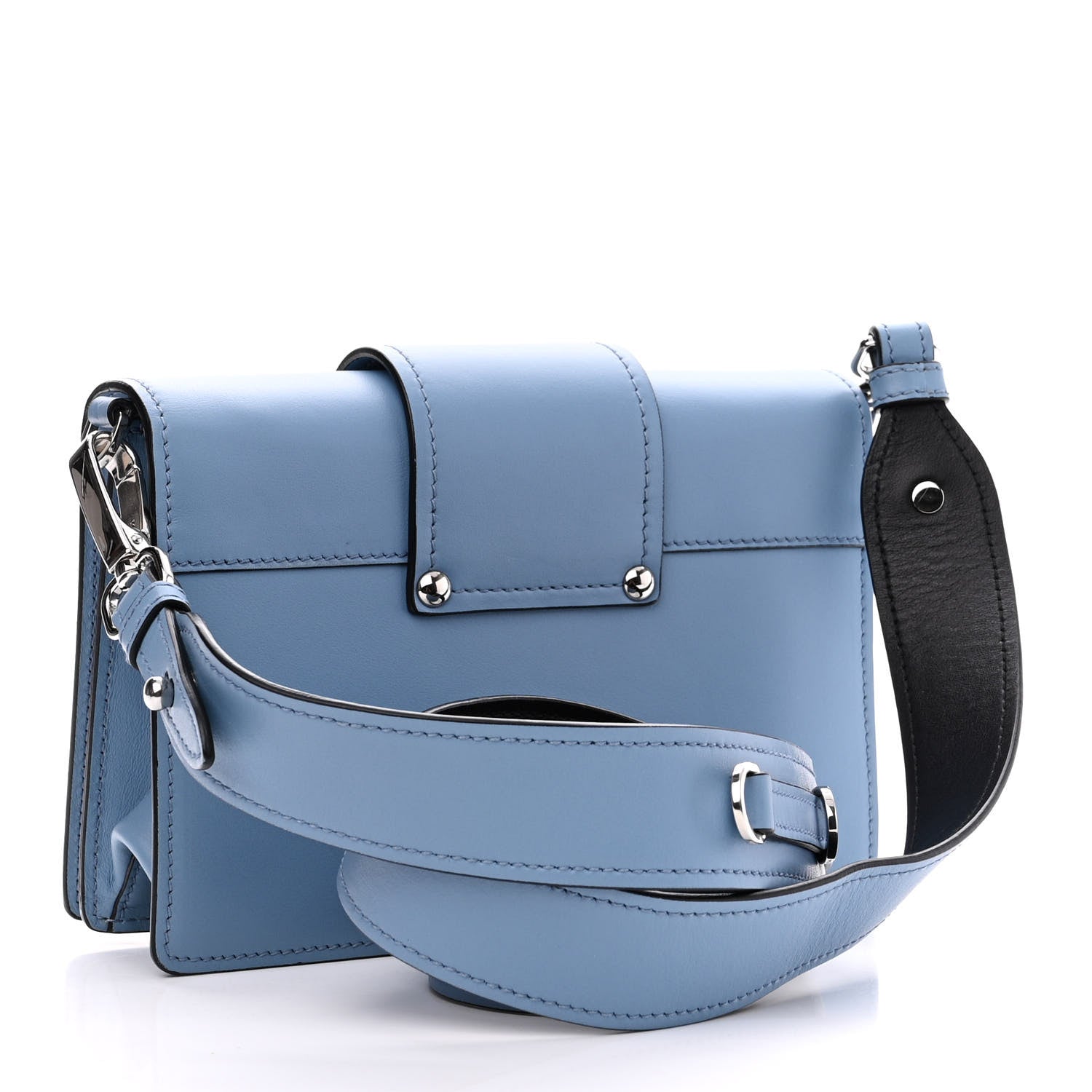 Prada City Calf Plex Ribbon Bag Astrale Rosa 3 of 10