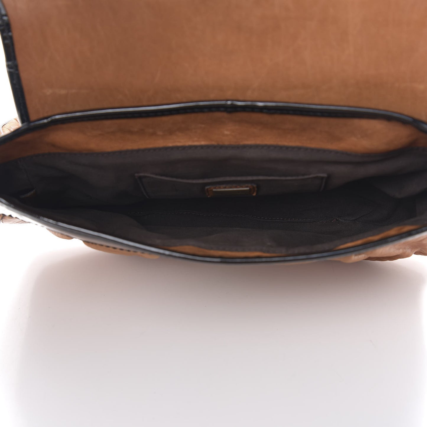 Nappa Patent B Bag Osso Black