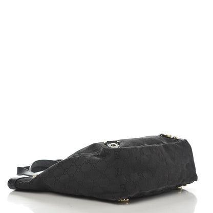 Gucci Monogram Small Abbey Tote Black 4 of 12