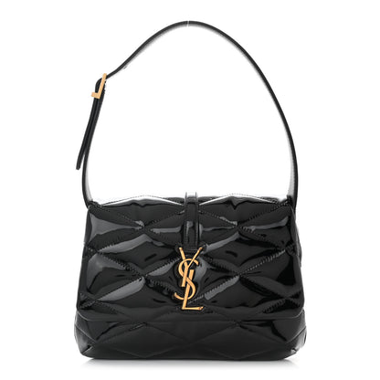 Saint Laurent Patent Quilted Le 57 Diamond Shoulder Bag Black 1 of 10