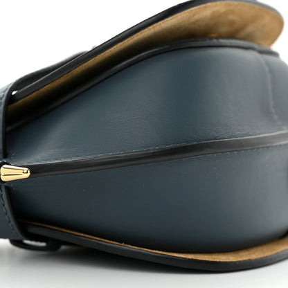 Loewe Calfskin Jacquard Mini Gate Dual Bag Onyx Blue 8 of 10