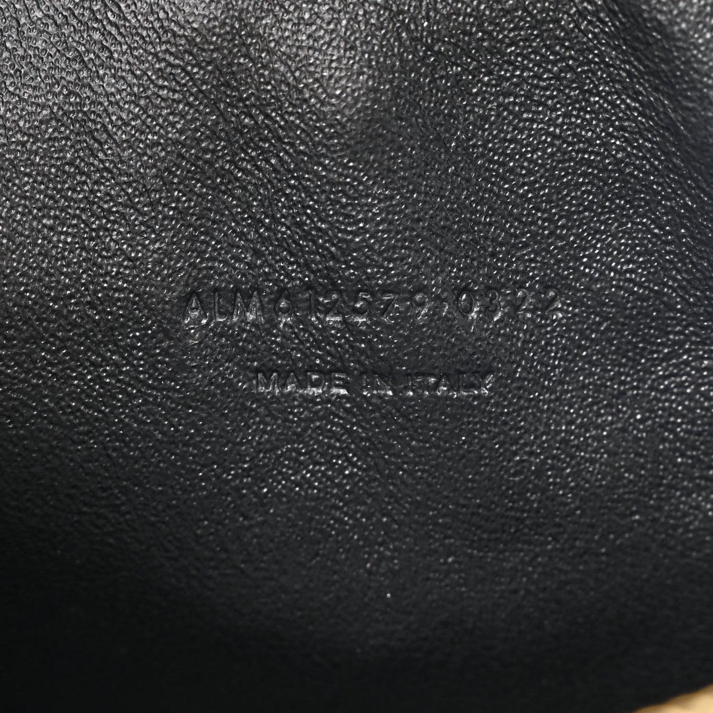 Grain De Poudre Matelasse Monogram Mini Lou Camera Bag Black