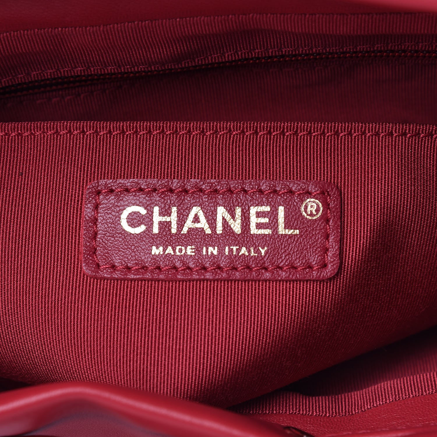 Chanel Lambskin Quilted Large Urban Spirit Backpack Red 6 of 10