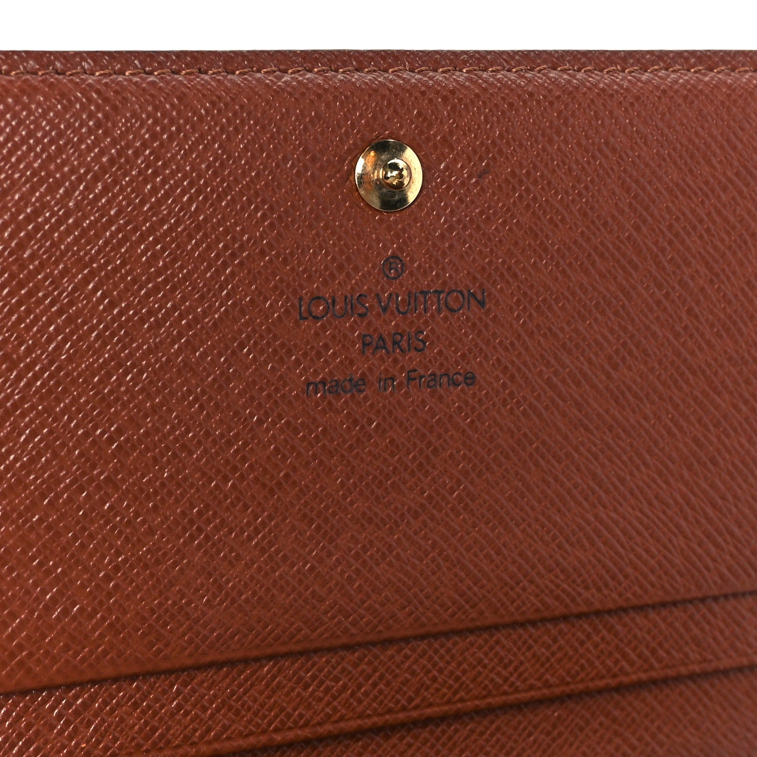 Louis Vuitton Monogram Porte-Monnaie Tresor Wallet 7 of 10