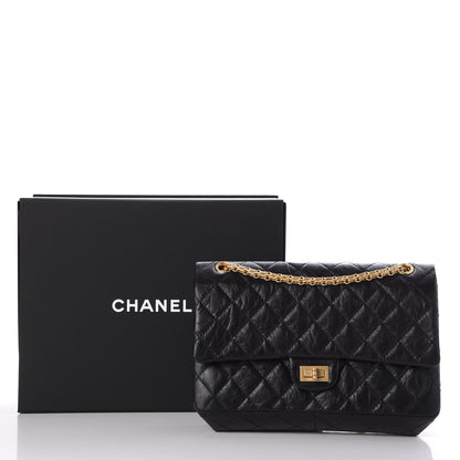 Chanel Aged Calfskin Quilted 2.55 Reissue 226 Flap Black 8 of 8