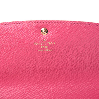 Louis Vuitton Monogram Bloom Flower Emilie Wallet 6 of 7
