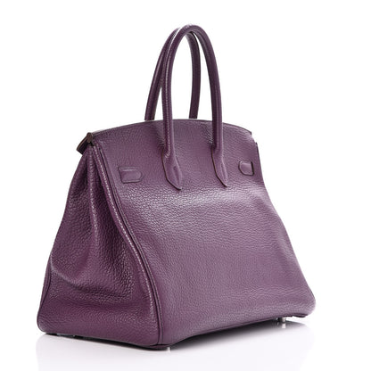 Hermes Fjord Birkin 35 Cassis 3 of 34