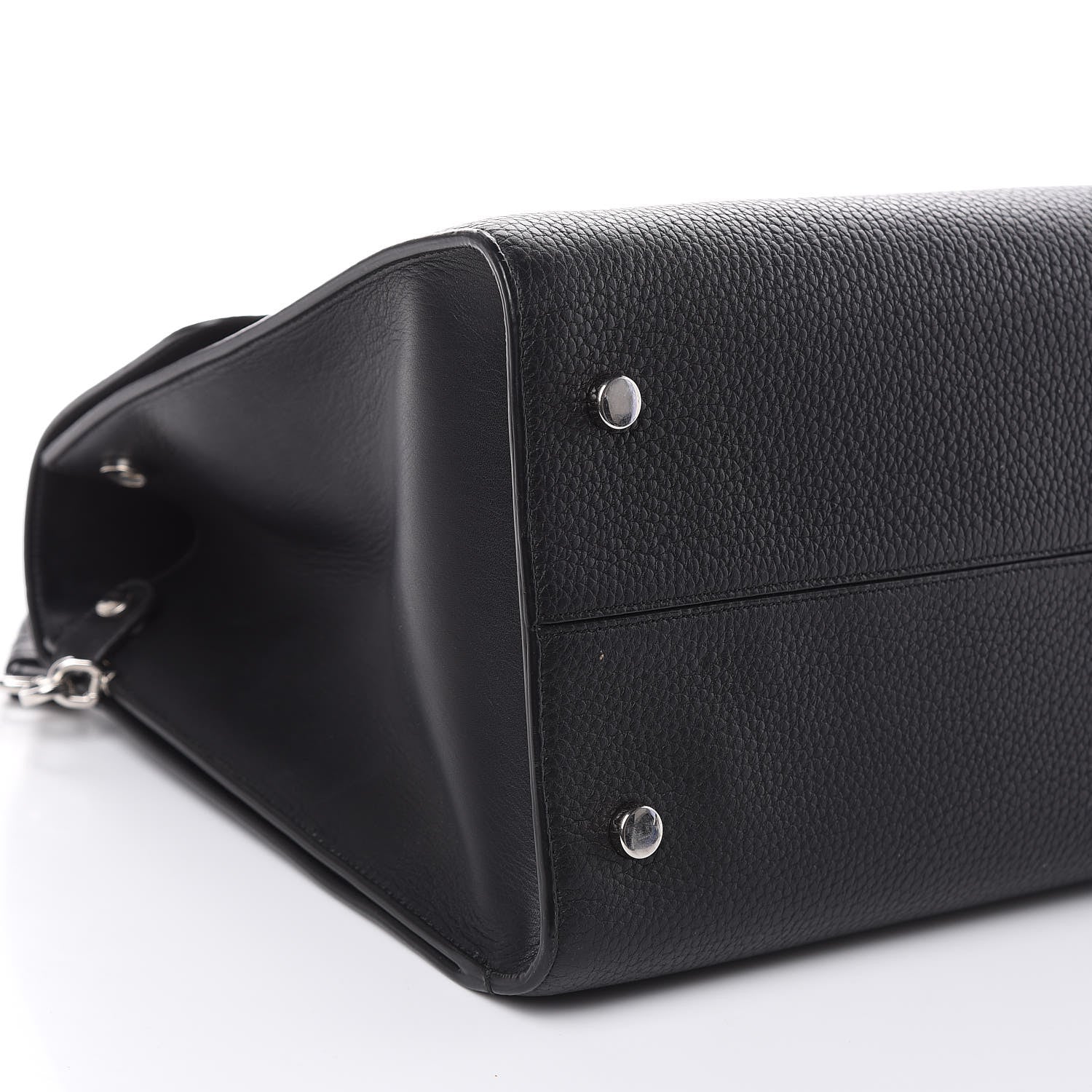 Christian Dior Grained Calfskin Large Diorever Flap Black 7 of 13