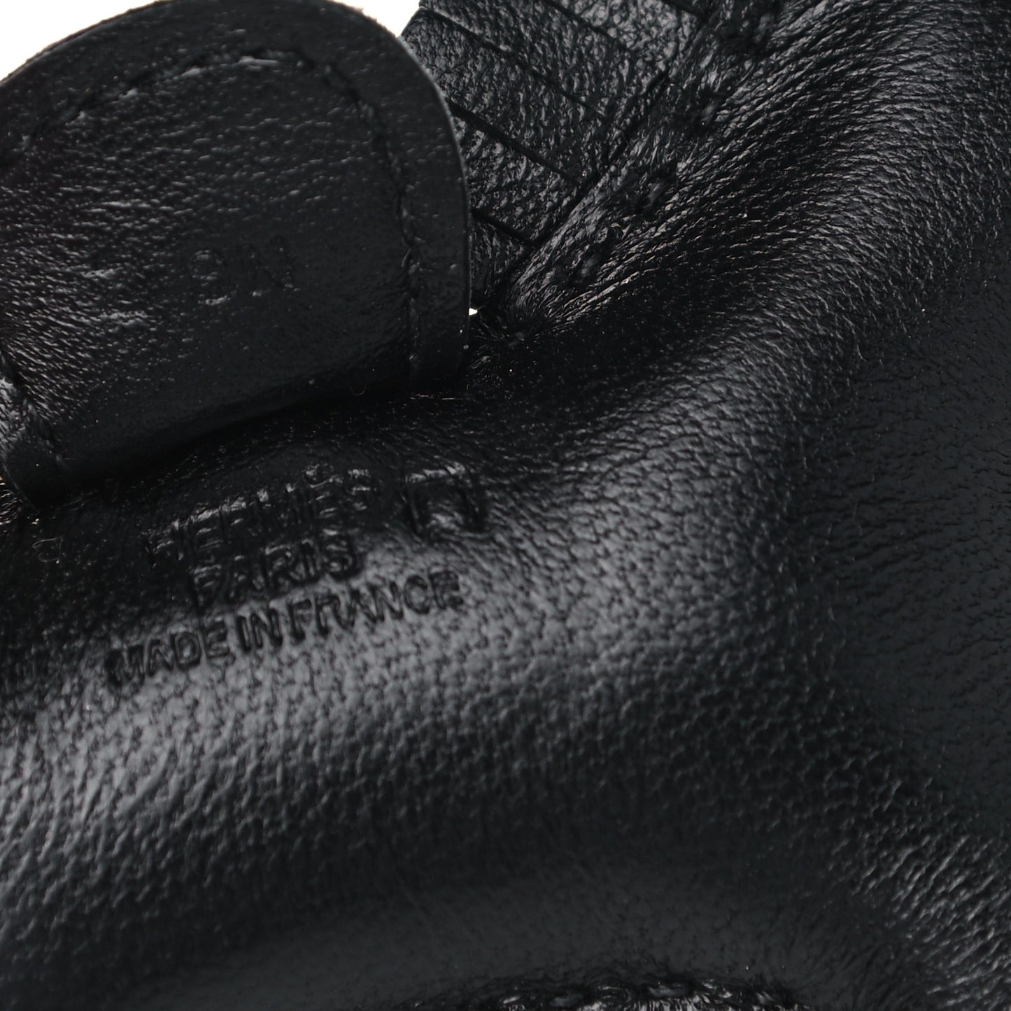 Milo Lambskin Matte Alligator Touch Grigri Rodeo Horse Bag Charm PM So Black