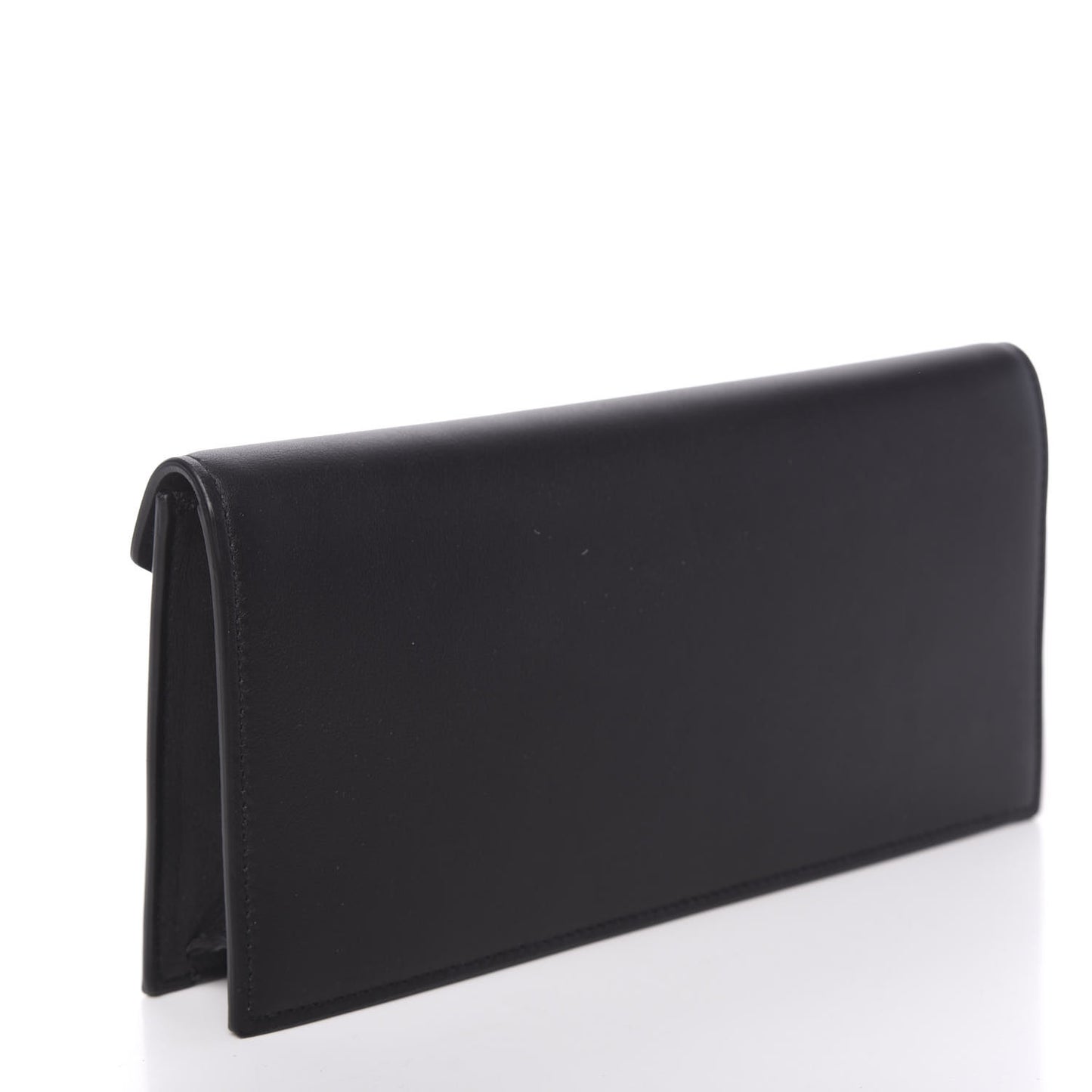 Calfskin Monogram Clutch Black