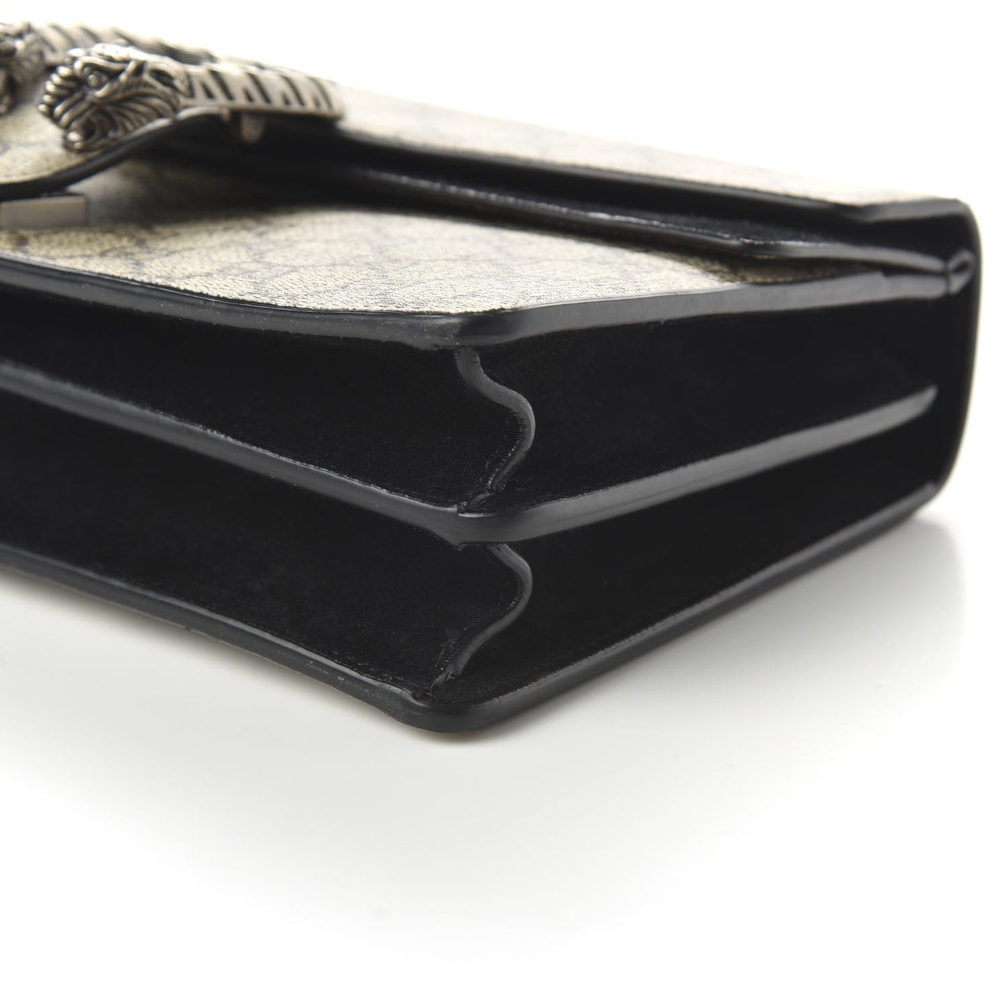 GG Supreme Monogram Small Dionysus Shoulder Bag Black