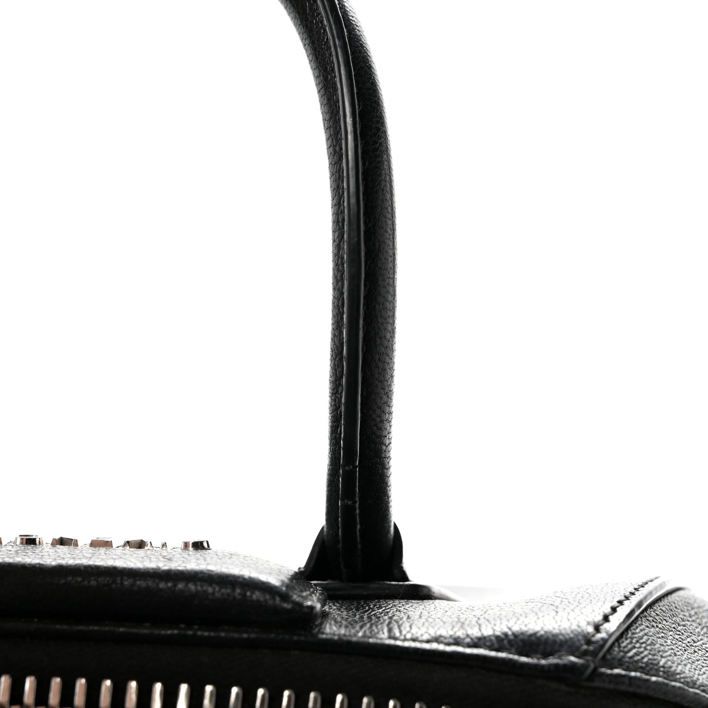 Sugar Goatskin Mini Antigona Black