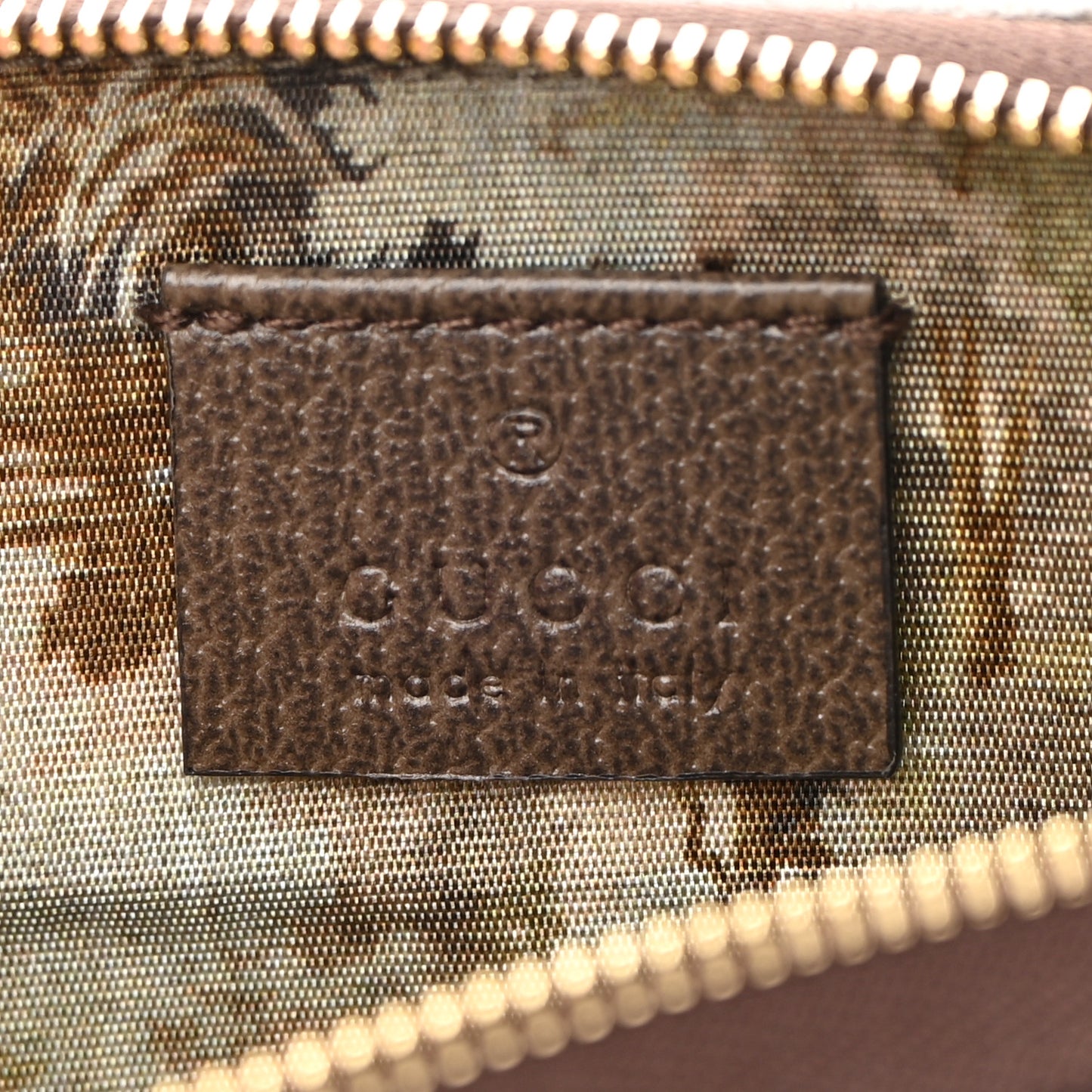 GG Supreme Monogram Web Ophidia Playing Card Case Beige New Acero