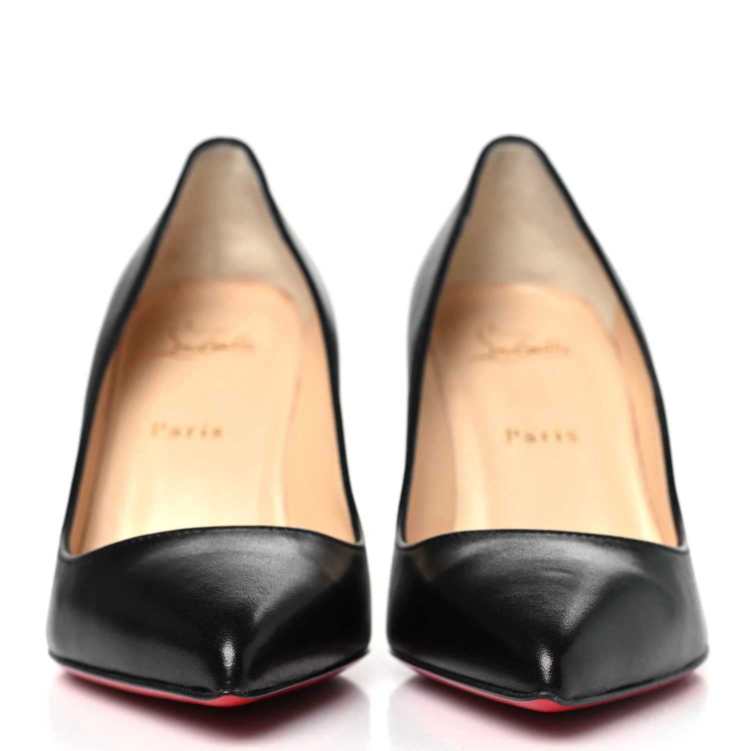 Christian Louboutin Shiny Nappa Pigalle Follies 85 Pumps 38.5 Black 2 of 8