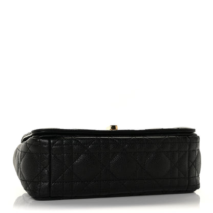 Christian Dior Calfskin Cannage Small Caro Bag Black 4 of 10