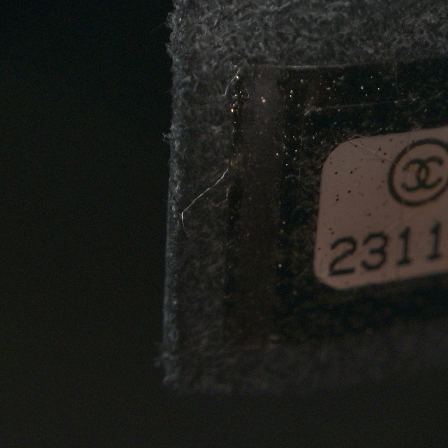 Caviar Quilted City Shopping Tote Black