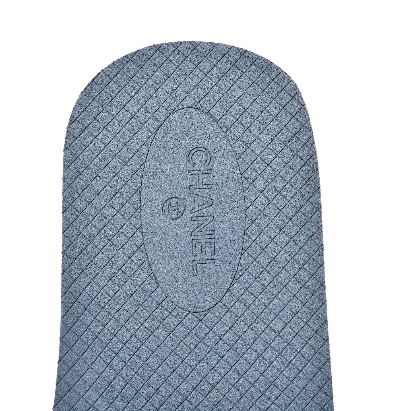 Fabric Rubber Coco Slides 38 Blue