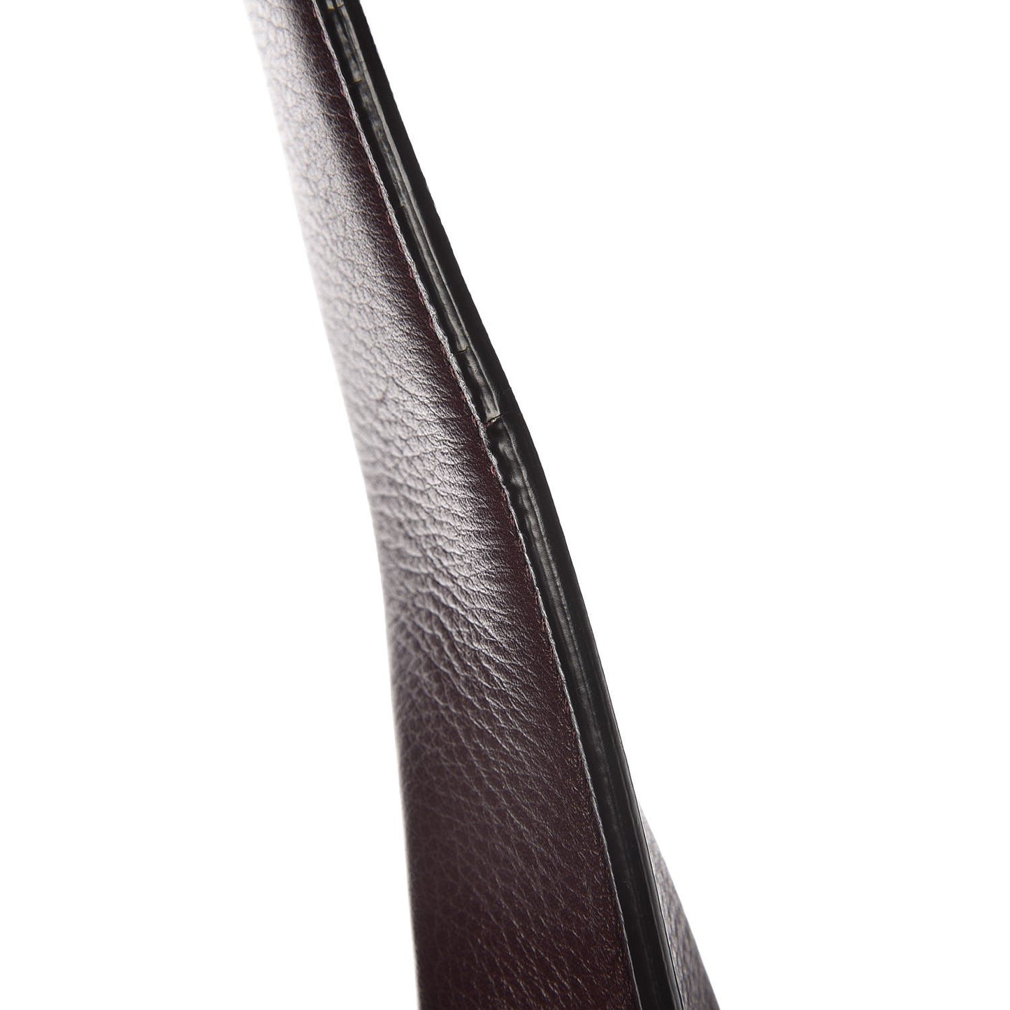 Grained Calfskin Medium Pandora Pure Flap Bag Aubergine