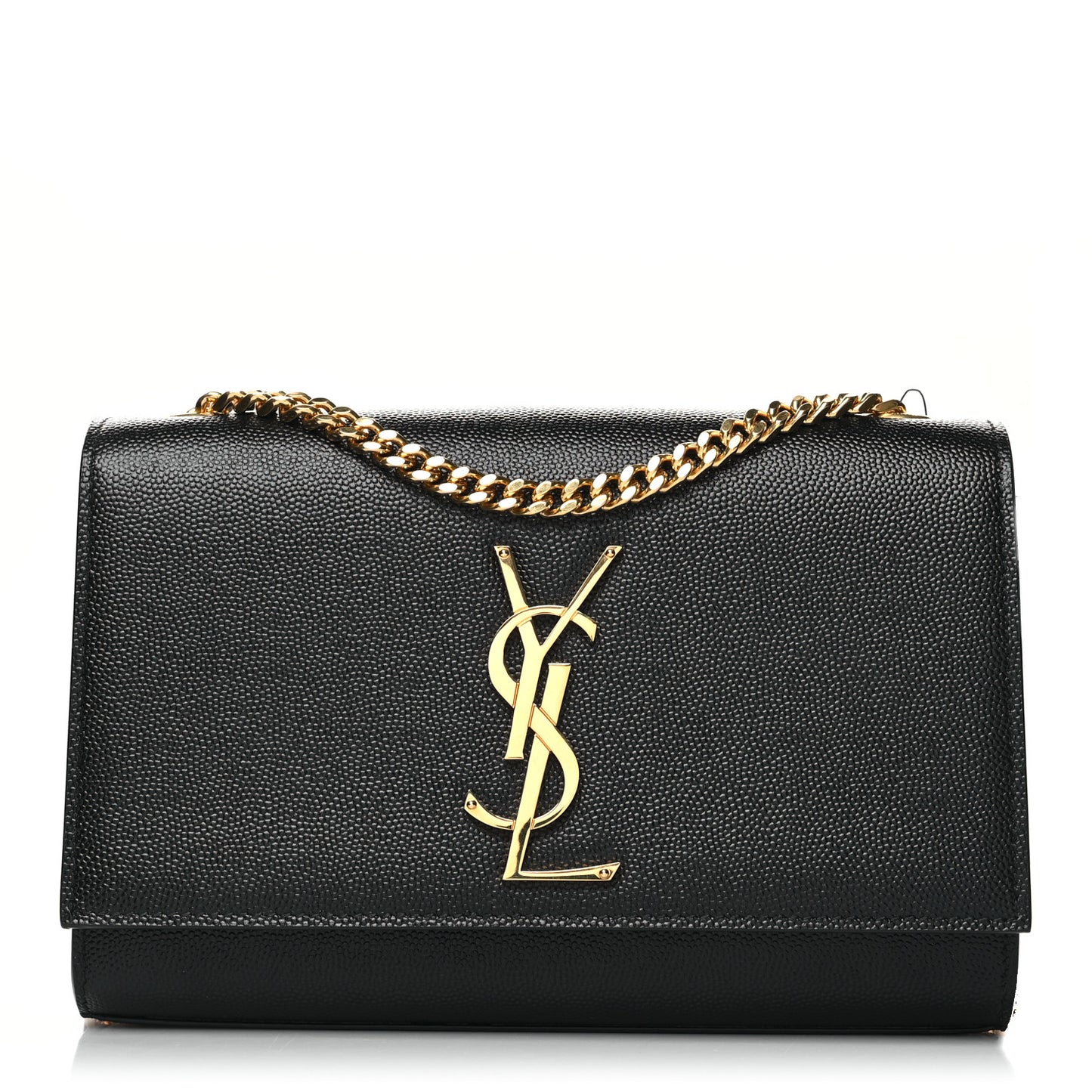 Grain De Poudre Small Monogram Kate Satchel Black