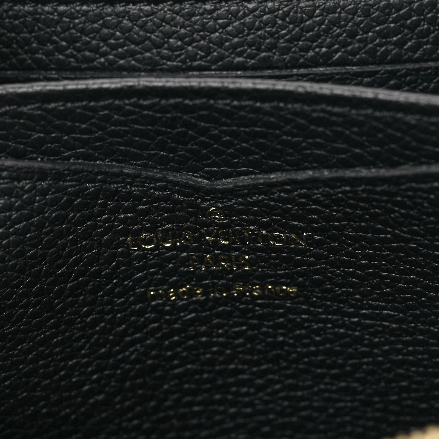 Louis Vuitton Empreinte Zippy Coin Purse Black 6 of 7
