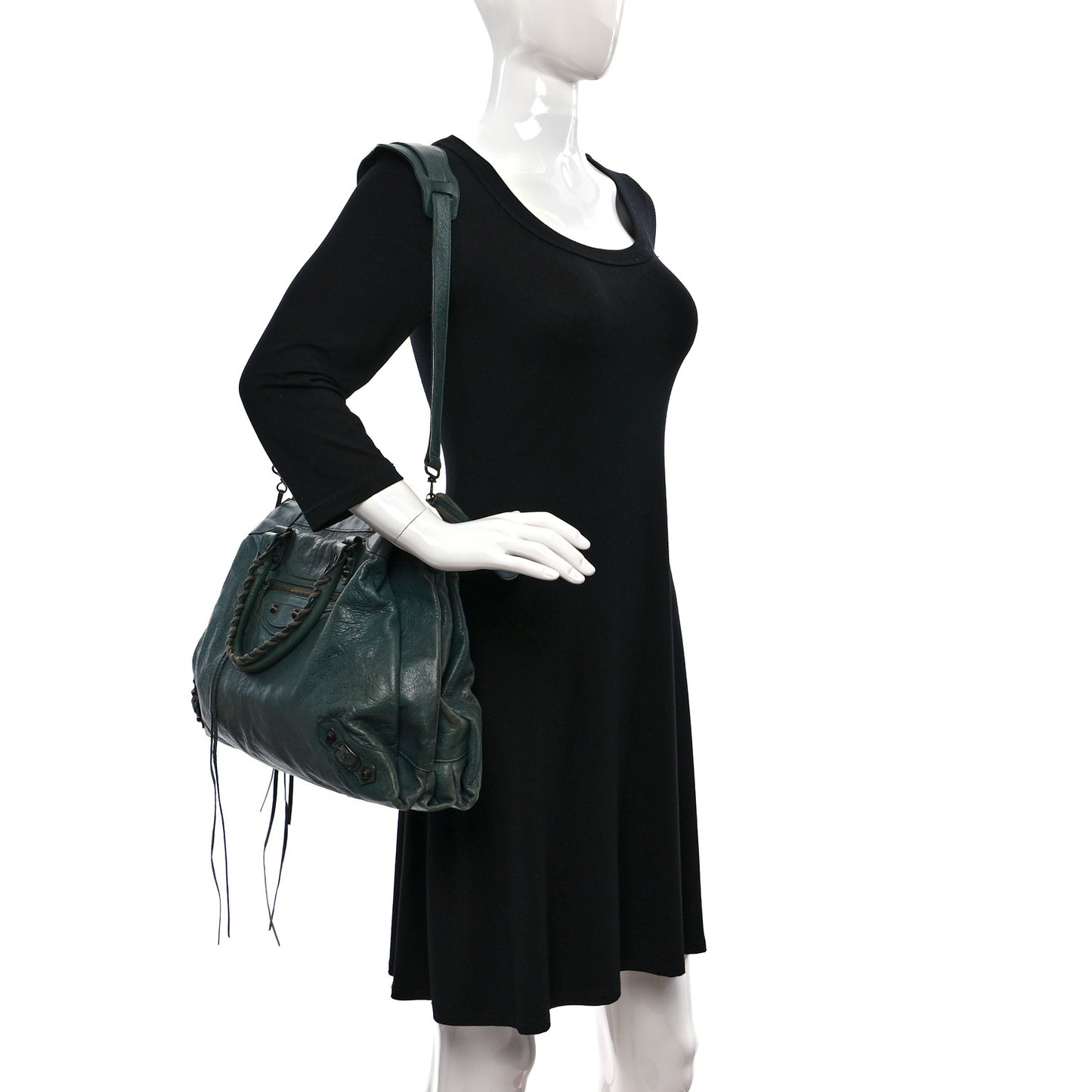 Agneau Classic Hardware Trapeze Vert Menthe
