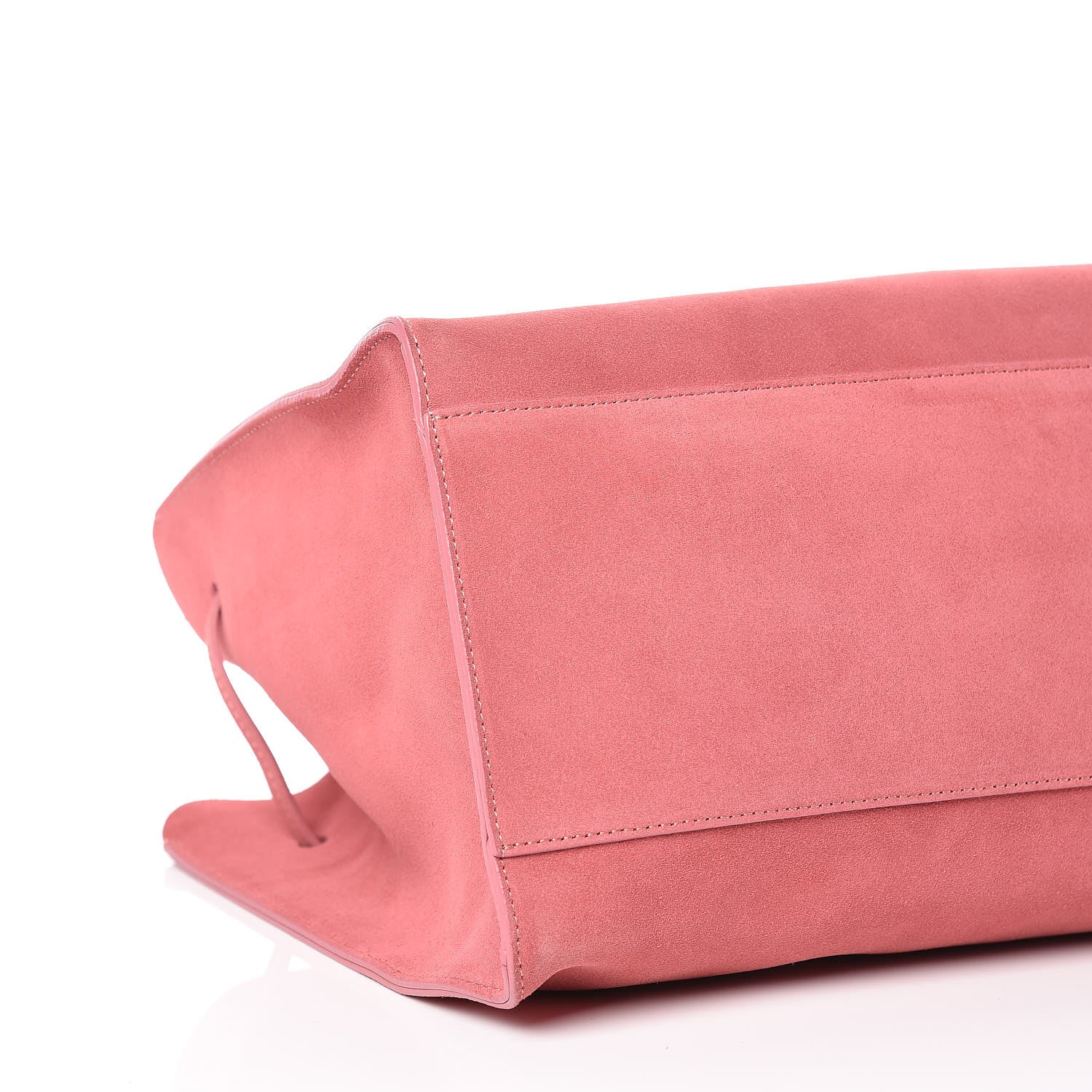Mansur Gavriel Suede Large Sun Bag Blush 7 of 8