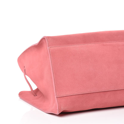 Mansur Gavriel Suede Large Sun Bag Blush 7 of 8