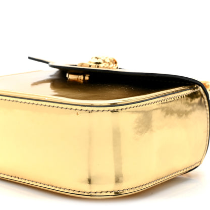 Versace Metallic Calfskin Mini La Medusa Bag Gold 10 of 11