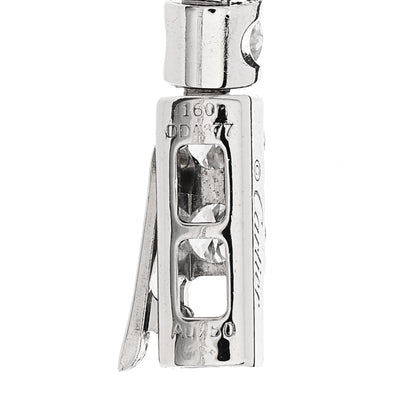 Cartier 18K White Gold Diamond 6.60ctw Lignes Essentielles Bracelet 4 of 5