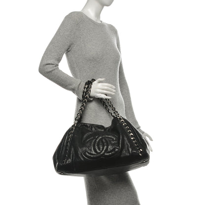 Chanel Glazed Caviar East West Modern Chain Tote Black 2 of 7