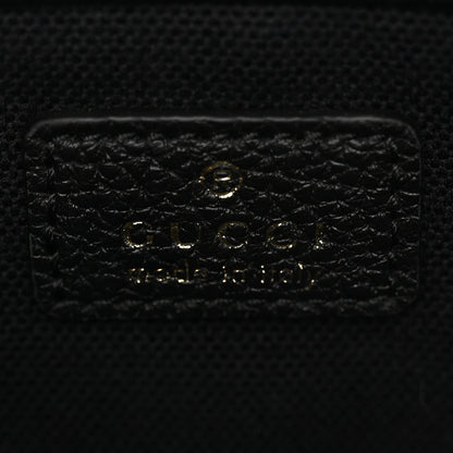 Gucci Pebbled Calfskin Small Jackie Tote Black 6 of 10