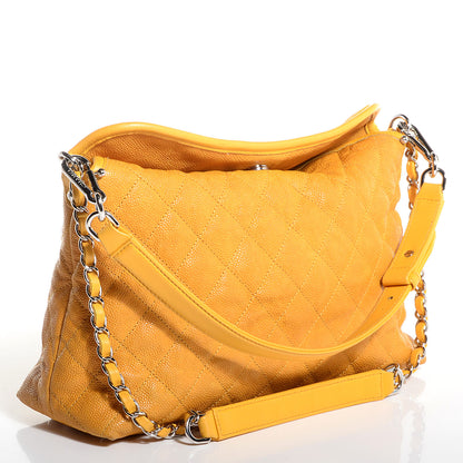 Chanel Caviar French Riviera Hobo Dark Orange 3 of 7