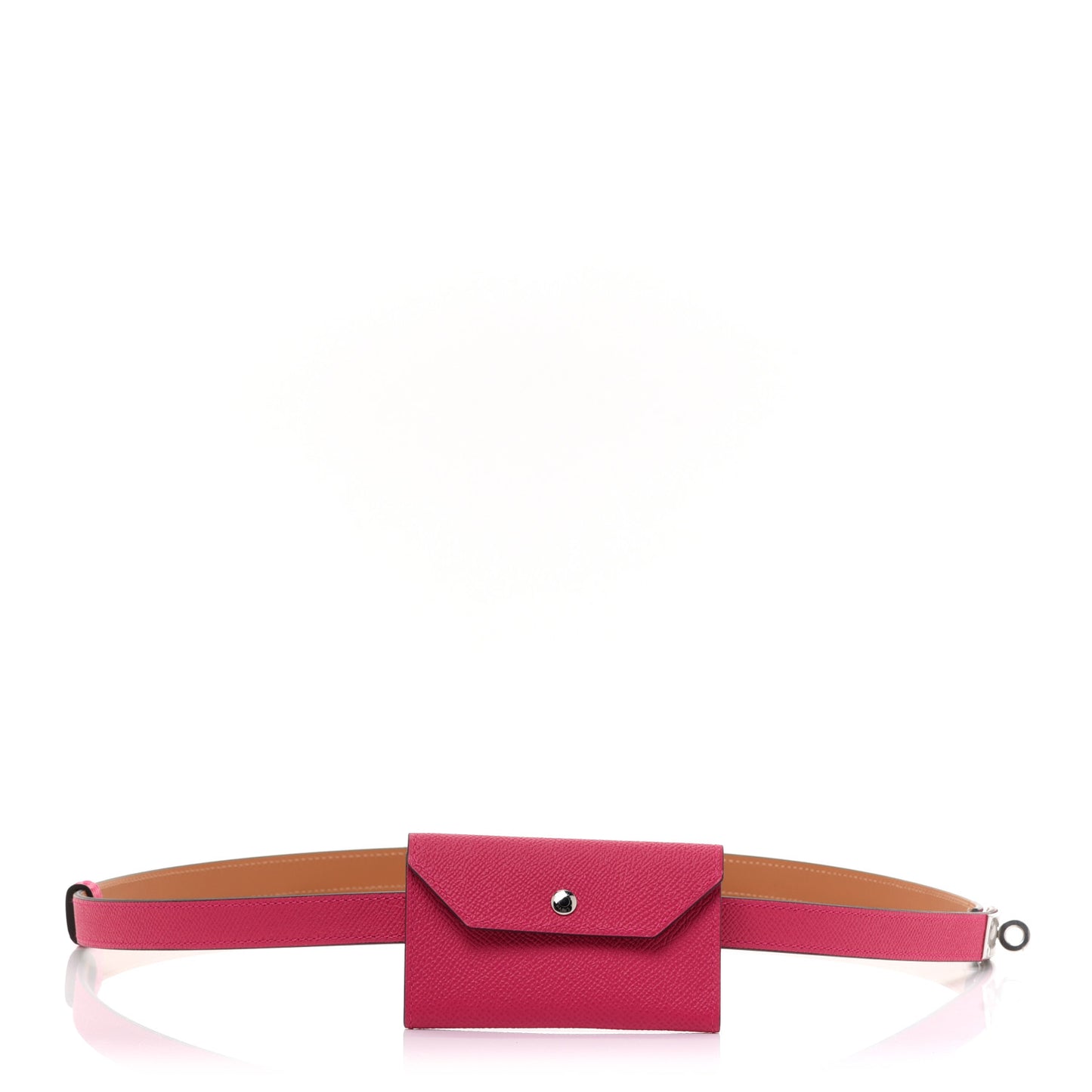 Epsom Kelly Pocket Belt Rose Mexico