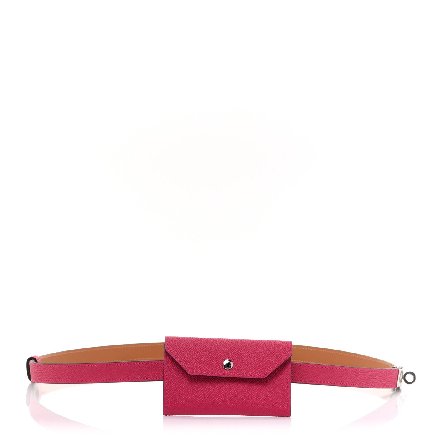 Hermes Epsom Kelly Pocket Belt Rose Mexico 2 of 11