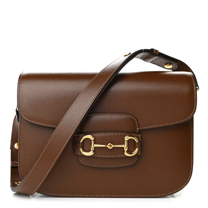 Gucci Azalea Calfskin Horsebit 1955 Shoulder Bag Brown Sugar 1 of 13