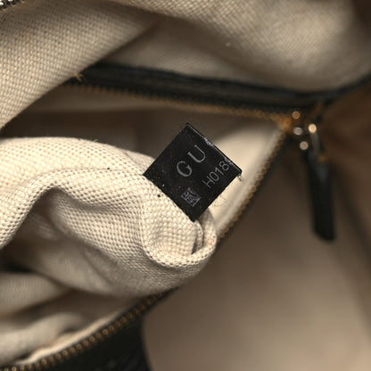 Gucci Calfskin Vintage Web Medium Boston Black 8 of 16