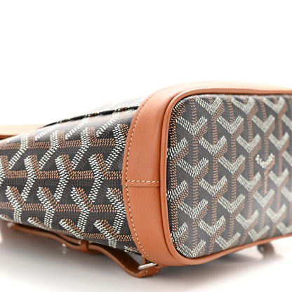 Goyard Goyardine Calfskin Mini Alpin Backpack Black Gold 8 of 10