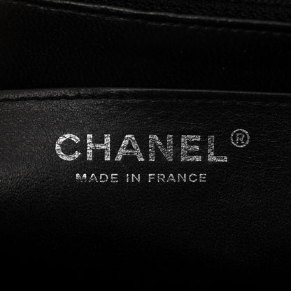 Chanel Caviar Quilted Jumbo Single Flap Black 5 of 10