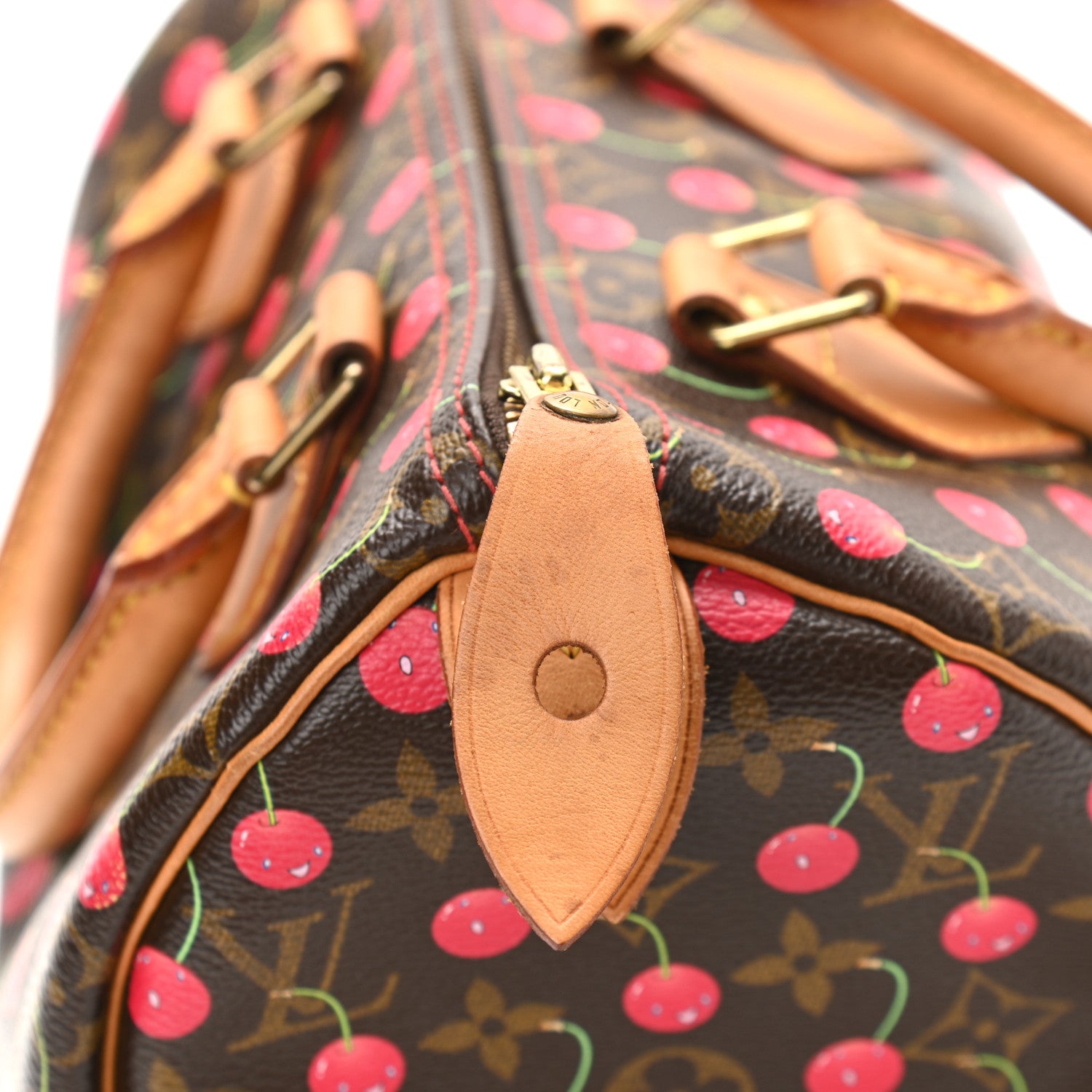 Louis Vuitton Monogram Cerises Speedy 25 14 of 15