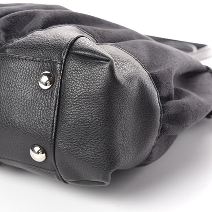 Gucci Monogram Full Moon Tote Black 9 of 9