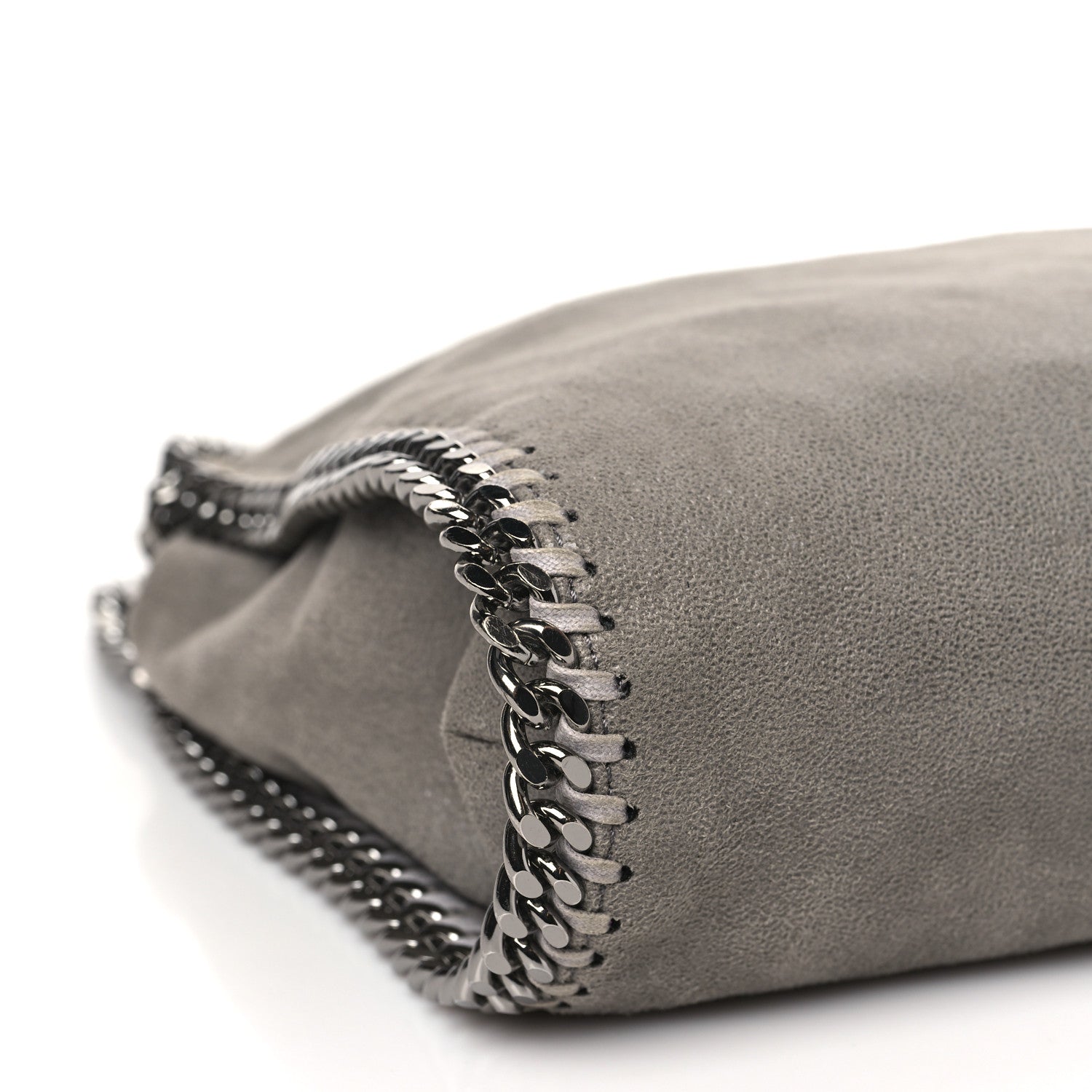 Stella McCartney Shaggy Deer Falabella Fold Over Tote Grey 8 of 10