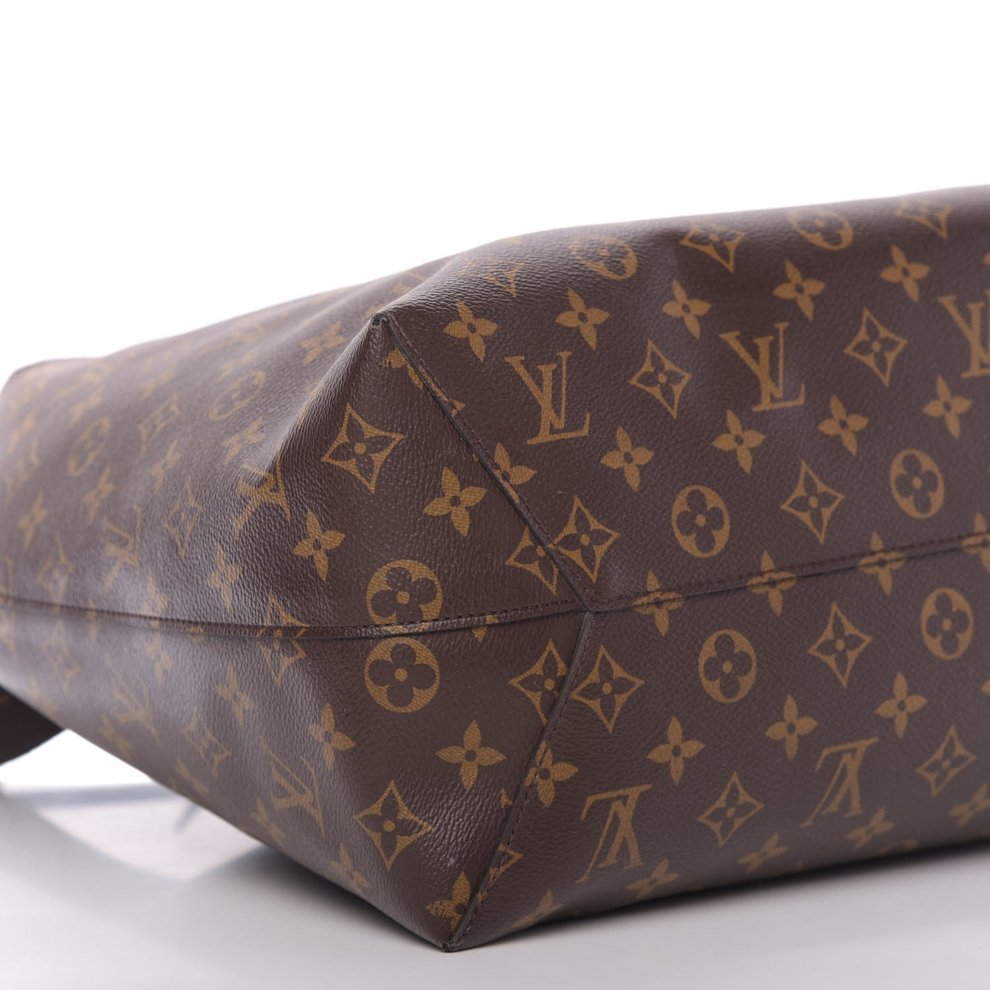 Monogram Flower Hobo Black