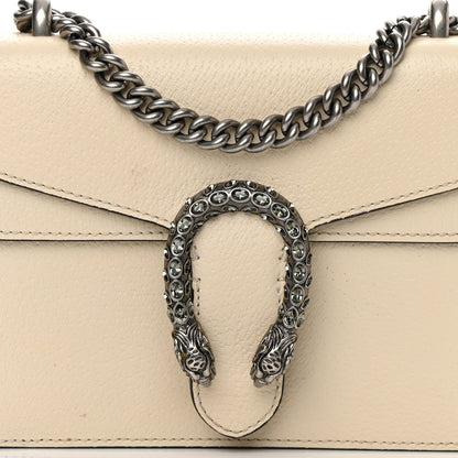 Gucci Textured Calfskin Crystal Mini Dionysus Shoulder Bag Mystic White 8 of 16