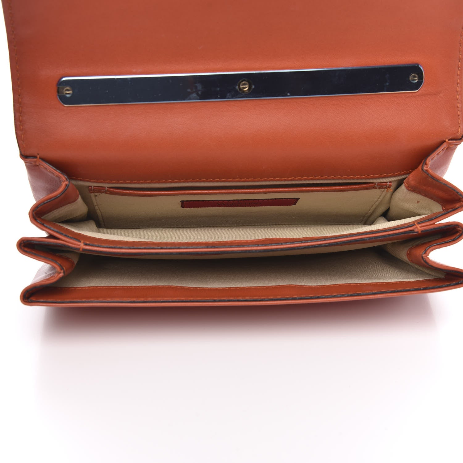 Valentino Garavani Nappa Va Va Voom Shoulder Bag Orange 5 of 16