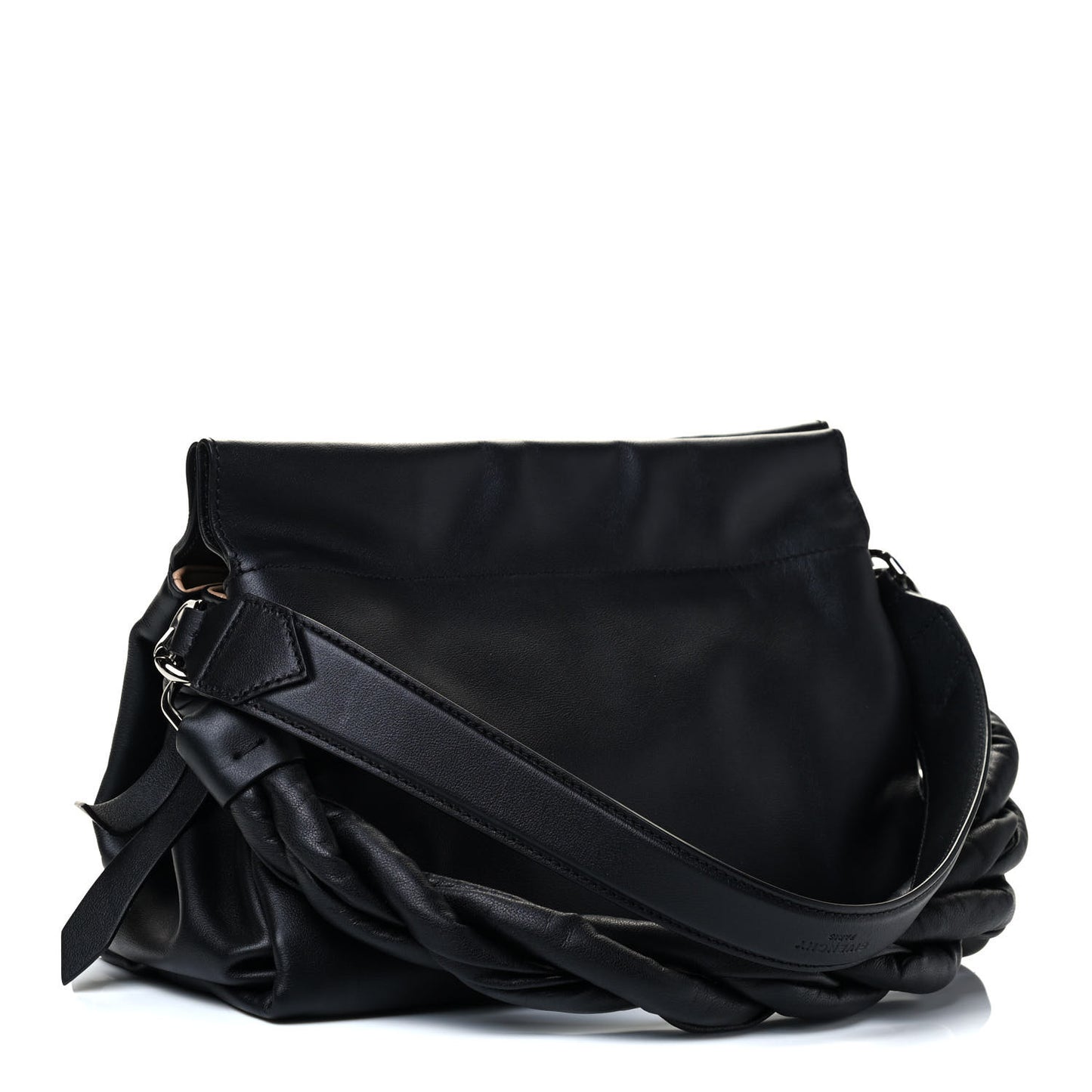 Calfskin Medium ID93 Satchel Black